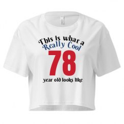 Ladies Festival Cali Crop Top Tee