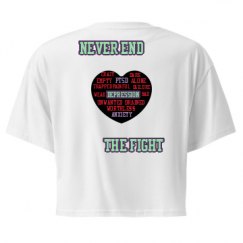 Ladies Festival Cali Crop Top Tee