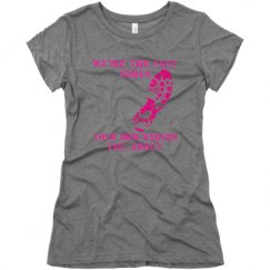 Ladies Slim Fit Super Soft Triblend Tee