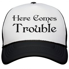 here comes trouble- black