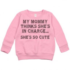 Toddler Crewneck Basic Promo Sweatshirt