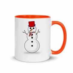 11oz Ceramic Mug with Color Inside