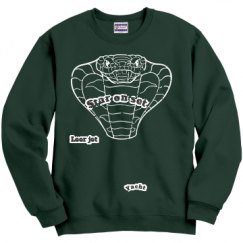 Unisex Film and Foil Crewneck Sweatshirt