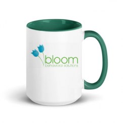 15oz Ceramic Mug with Color Inside