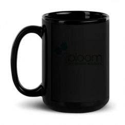 15oz Black Glossy Mug