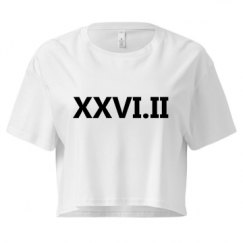 Ladies Festival Cali Crop Top Tee