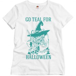 GO TEAL FOR HALLOWEEN
