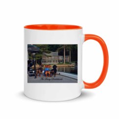 11oz Ceramic Mug with Color Inside