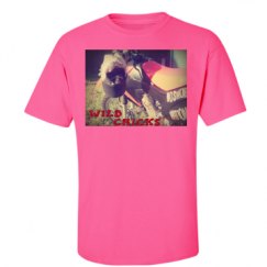 Unisex Ultra Cotton Safety Neon Crewneck Tee