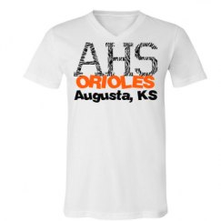 Unisex V-Neck Jersey Tee