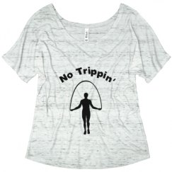 Ladies Flowy Slouchy Tee