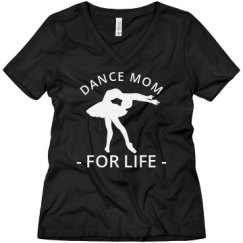 Ladies Relaxed Fit V-Neck Tee