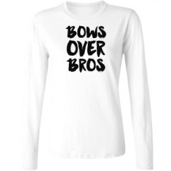 Ladies Relaxed Fit Basic Long Sleeve Tee