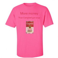 Unisex Ultra Cotton Safety Neon Crewneck Tee