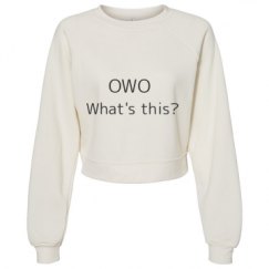 Women's Raglan Pullover Fleece