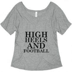 Ladies Flowy Slouchy Tee