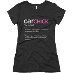 Ladies Slim Fit Super Soft Triblend Tee
