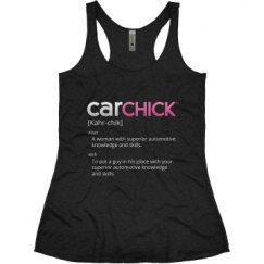 Ladies Slim Fit Super Soft Racerback Triblend Tank