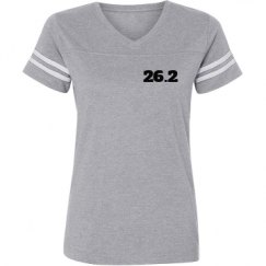 Ladies Relaxed Fit Vintage Sports Tee
