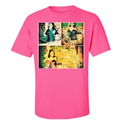 Unisex Ultra Cotton Safety Neon Crewneck Tee