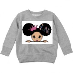 Toddler Crewneck Basic Promo Sweatshirt