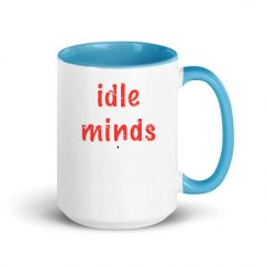 15oz Ceramic Mug with Color Inside