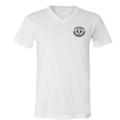 Unisex V-Neck Jersey Tee
