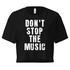 Ladies Festival Cali Crop Top Tee