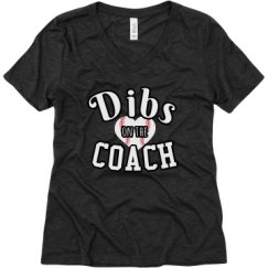 Ladies Relaxed Fit Super Soft Triblend V-Neck Tee