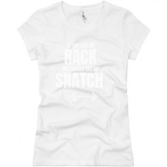 Ladies Slim Fit Basic Promo Jersey Tee