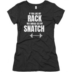 Ladies Slim Fit Super Soft Triblend Tee