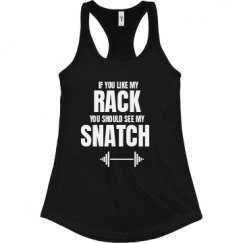 Ladies Slim Fit Racerback Tank Top