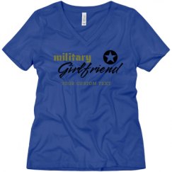 Ladies Relaxed Fit V-Neck Tee