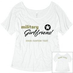 Custom Military Girlfriend Tee