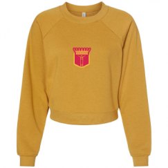 Women's Raglan Pullover Fleece