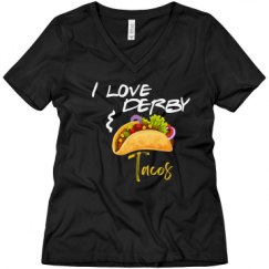 Ladies Relaxed Fit V-Neck Tee