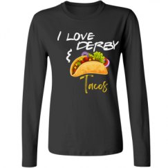 Ladies Relaxed Fit Basic Long Sleeve Tee