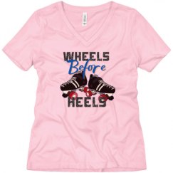 Ladies Relaxed Fit V-Neck Tee