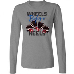 Ladies Relaxed Fit Basic Long Sleeve Tee