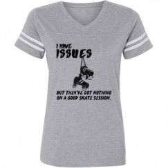 Ladies Relaxed Fit Vintage Sports Tee