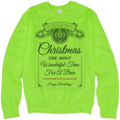 Unisex Neon Crewneck Sweatshirt