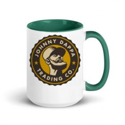 15oz Ceramic Mug with Color Inside