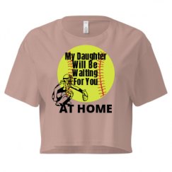 Ladies Festival Cali Crop Top Tee