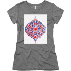 Ladies Slim Fit Super Soft Triblend Tee