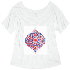 Ladies Flowy Slouchy Tee