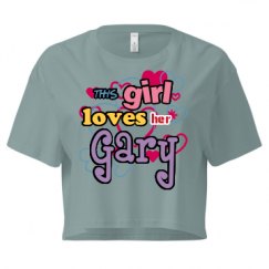 Ladies Festival Cali Crop Top Tee