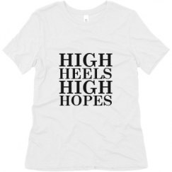 Ladies Relaxed Fit Super Soft Triblend Tee