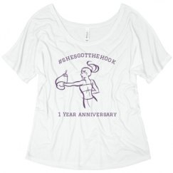 Ladies Flowy Slouchy Tee