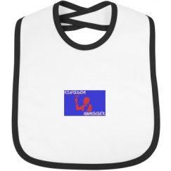 Infant Contrast Trim Bib