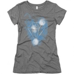 Ladies Slim Fit Super Soft Triblend Tee